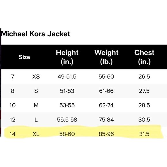 MICHAEL KORS Big Girls Black Stadium Puffer Jacket, SZ 14 - Picture 13 of 13